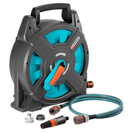 Kit Carrete Portamanguera Gardena 15 Classic