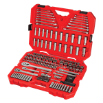 Juego de 189 piezas Craftsman 1/4" y 3/8" - Sistema MM-SAE