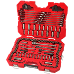 Juego de 150 piezas Craftsman 1/4", 3/8" y 1/2" Sistema MM-SAE