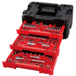 Set Maletín Craftsman 262 Piezas 1/4"-3/8"-1/2"