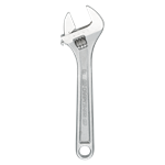 Llave ajustable Craftsman de acero cromada 8"