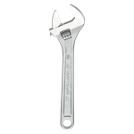 Llave ajustable Craftsman de acero cromada 10"