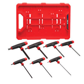 Juego de 7 llaves Craftsman allen tipo T - Sistema MM