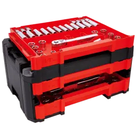 Set Maletín Craftsman 230 Piezas 1/4"-3/8"-1/2"