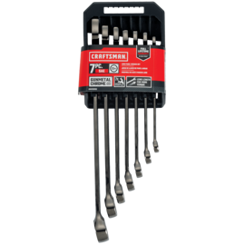 Juego de 7 llaves Craftsman combinadas largas - Sistema SAE