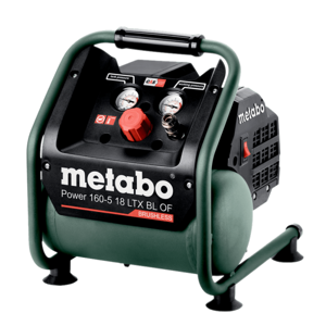 Compresor Metabo a batería de 18v Power 160-5 18 LTX BL OF