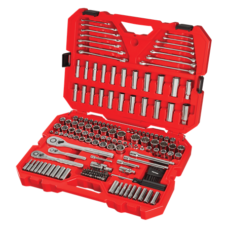 Juego de 189 piezas Craftsman 1/4" y 3/8" - Sistema MM-SAE