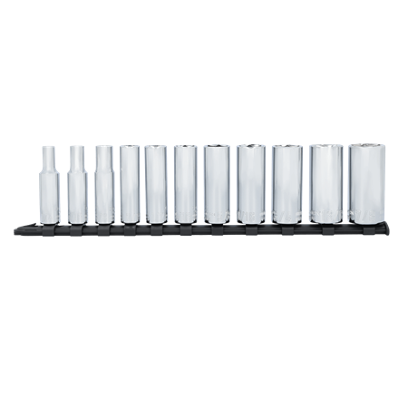 Juego de 11 tubos Craftsman largos 3/8" - Sistema SAE