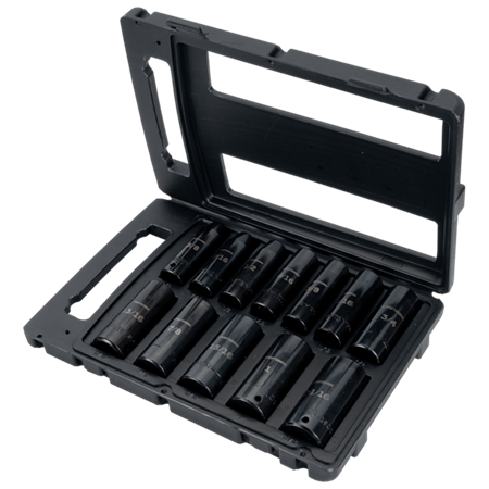 Set Maletín Craftsman 12 Tubos largos de Impacto sistema SAE de 1/2"