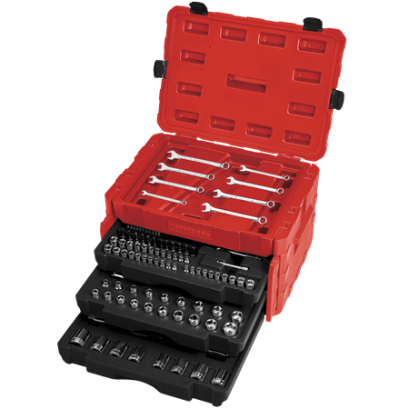 Juego de 232 piezas Craftsman 1/4", 3/8" y 1/2" - SIstema MM-SAE