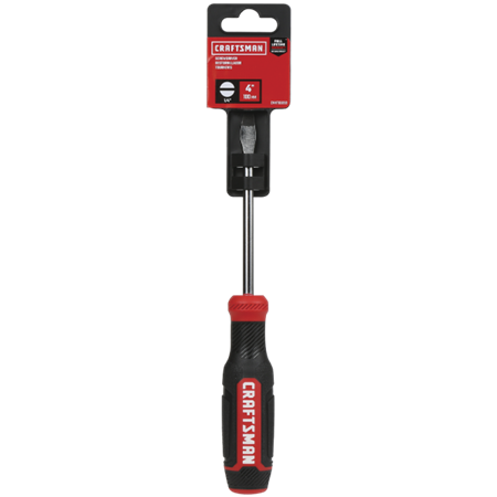 Destornillador Craftsman bi-material estandar 1/4x4"