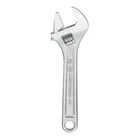 Llave ajustable Craftsman de acero cromada 6"