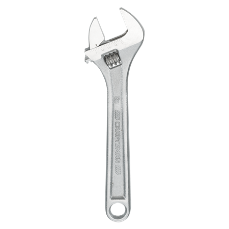 Llave ajustable Craftsman de acero cromada 8"