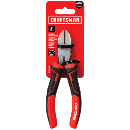 Alicate Craftsman bi material corte diagonal 6"