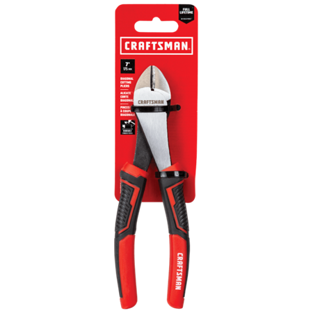 Alicate Craftsman bi material corte diagonal 7"