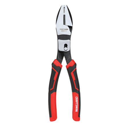Pinza Craftsman bi material para electricista compound 8"