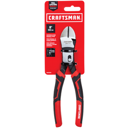 Alicate Craftsman bi material corte diagonal compound 8"